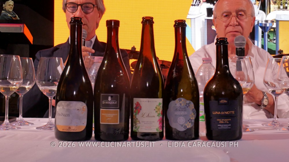 I vini degustati in apertura di manifestazione